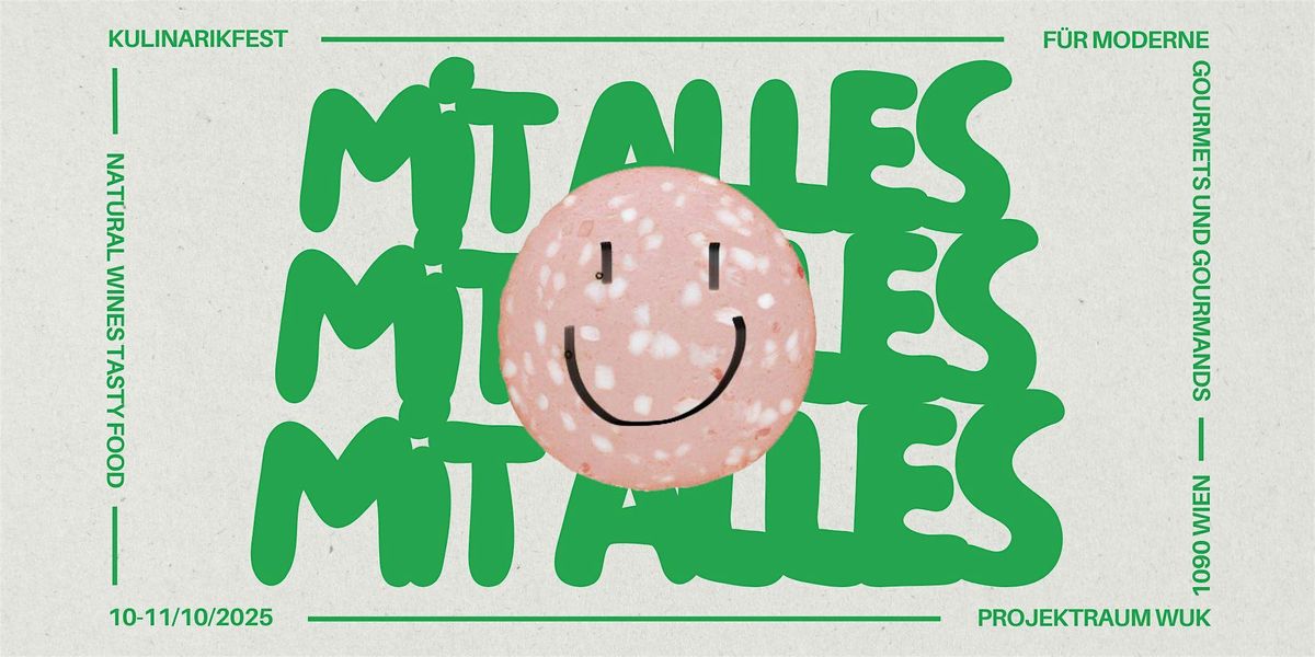 MIT ALLES - Kulinarikfest f\u00fcr moderne Gourmets und Gourmands