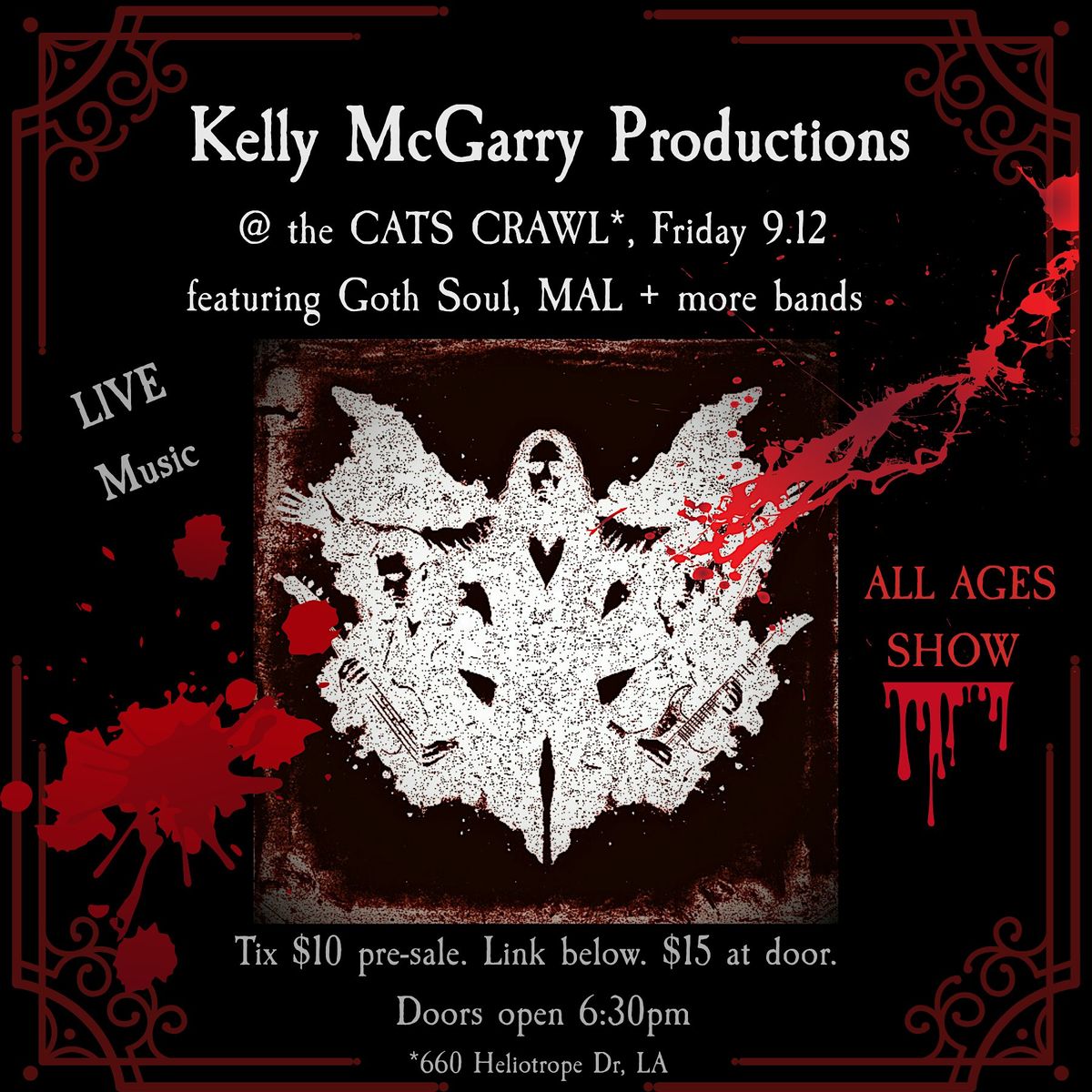 Goth Soul live at the Cat's Crawl