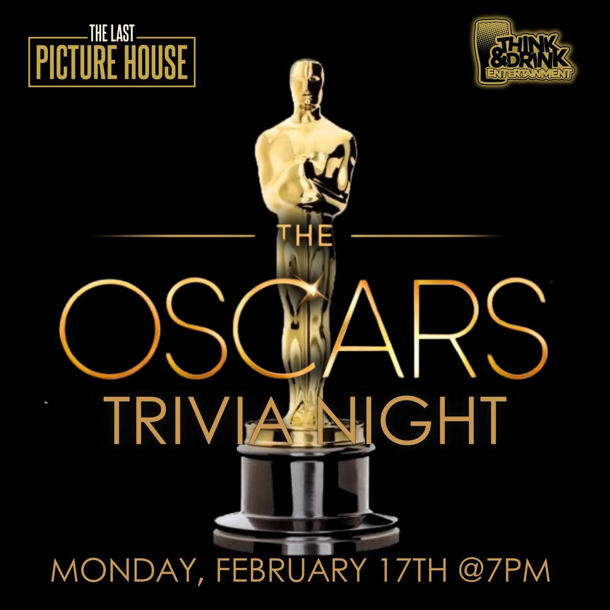 The Oscars Trivia Night @ The Last Picture House (Davenport, IA) \/ Monday, February 17th @ 7pm