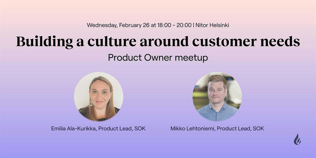 Product Owner Meetup Helsinki - Experiences from SOK ecommerce