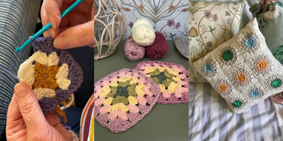 Crochet Beginners workshop at The Sea School, Cullen 