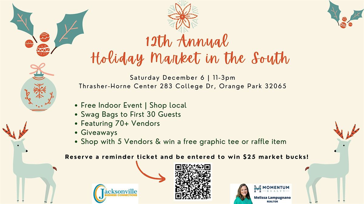 12th Annual Holiday Market in the South