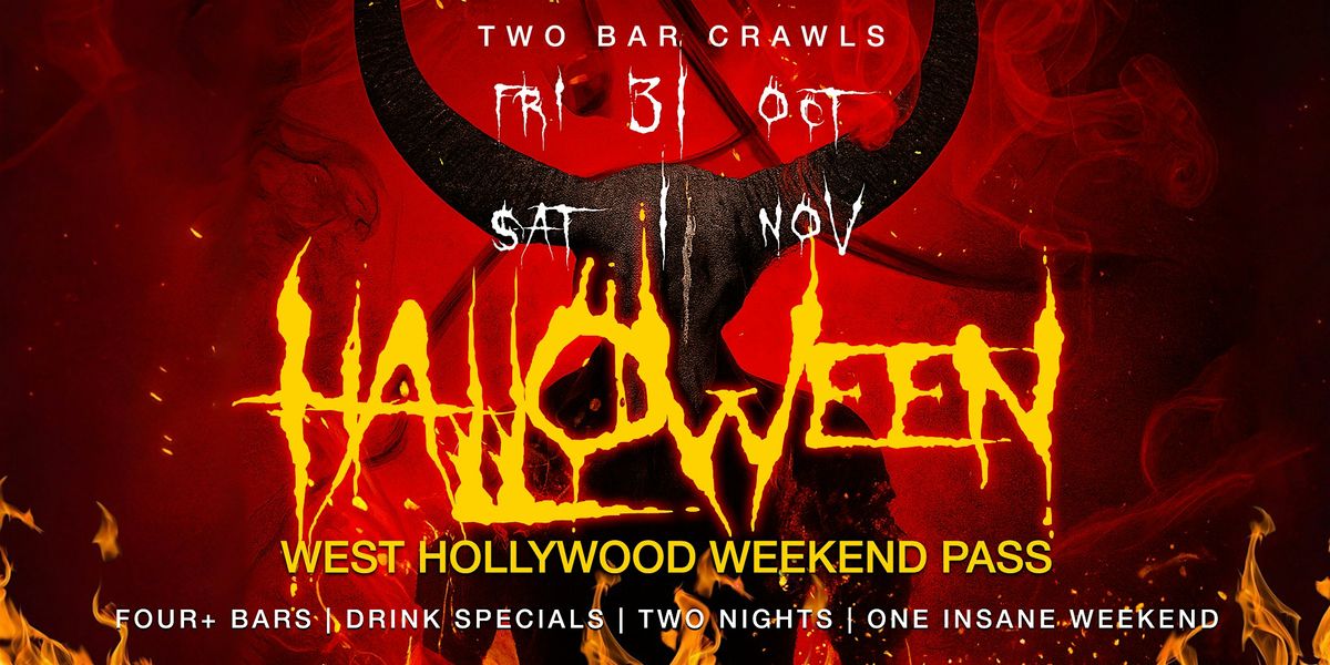 Nightlife & Horde Halloween Weekend Pass \u2013 West Hollywood 2025