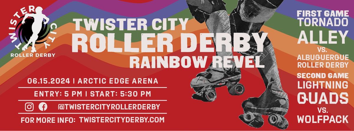 Rainbow Revel: A Roller Derby Doubleheader