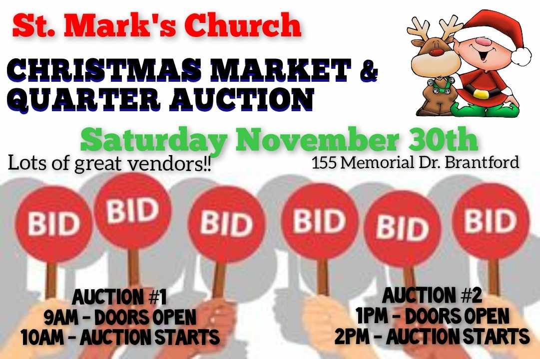 CHRISTMAS MARKET & QUARTER AUCTION