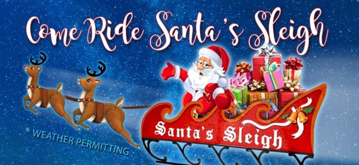 Santa's Sleigh Ride and Holiday Shopping