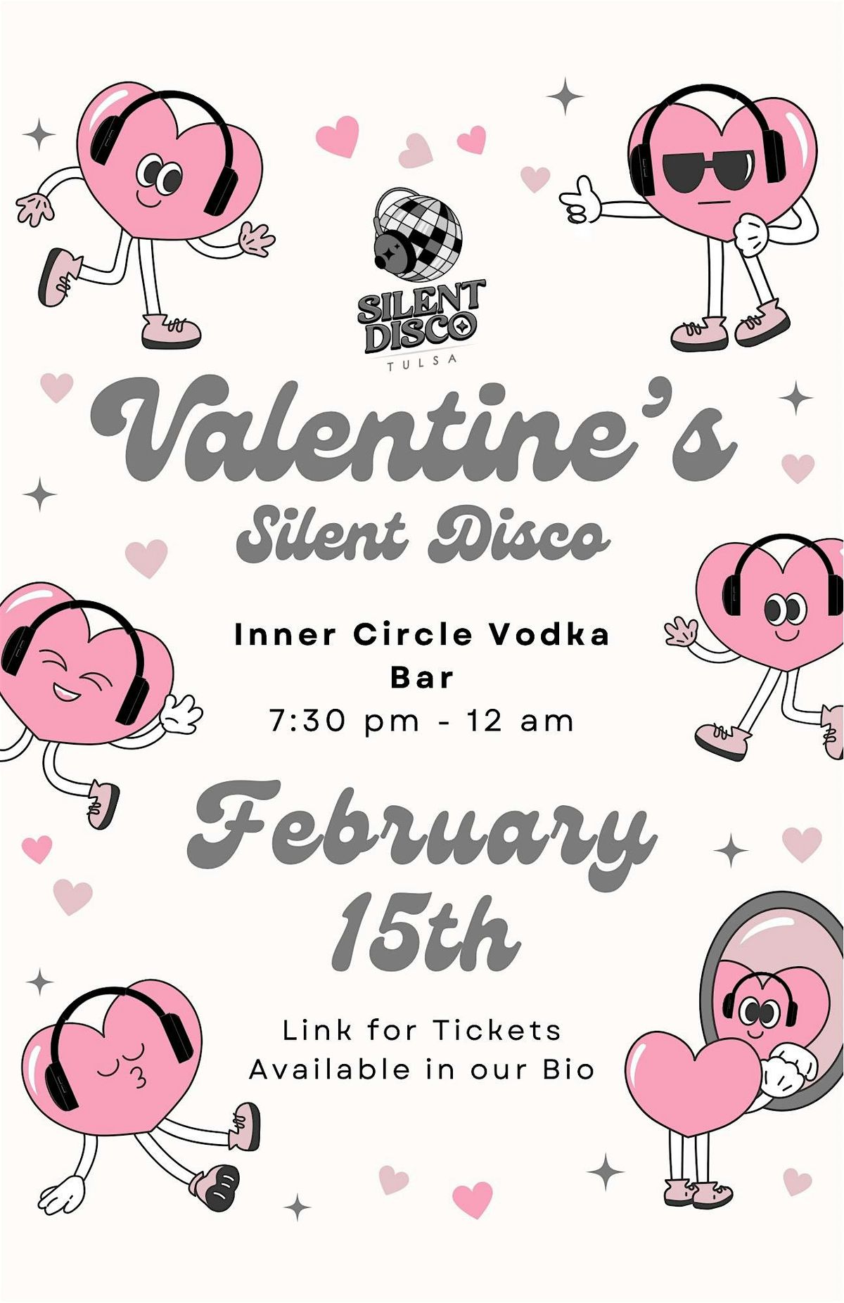 Valentines Silent Disco at Inner Circle Vodka Bar