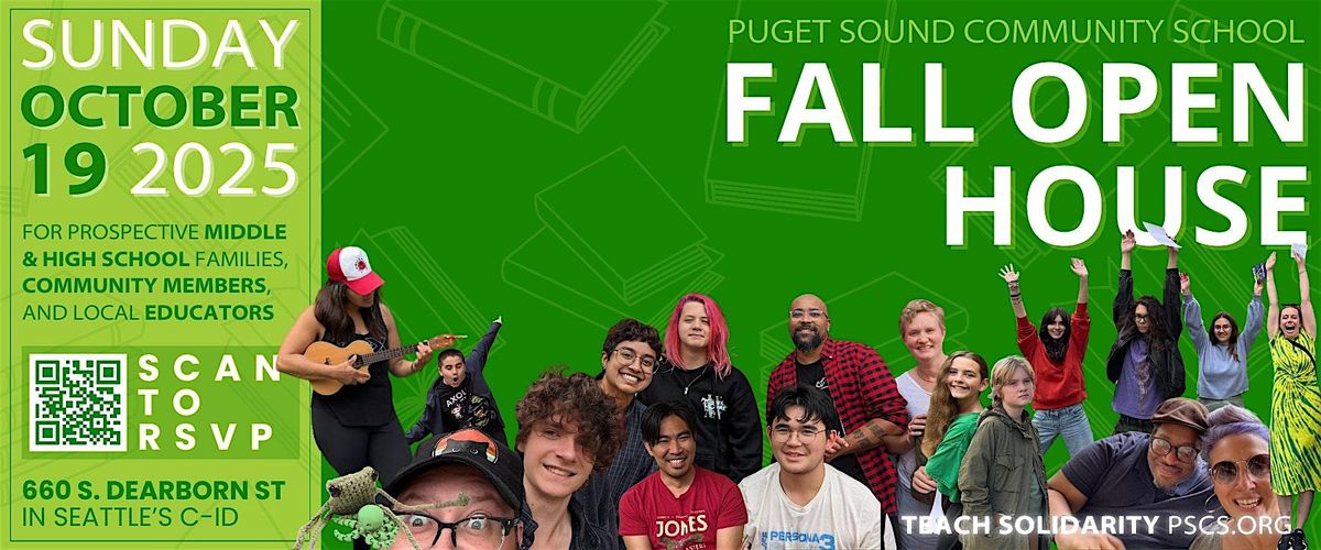 Fall Open House @Puget Sound Community School
