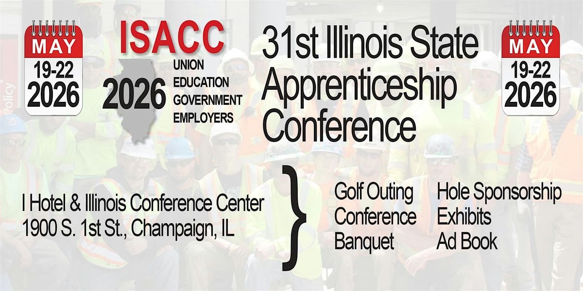 2026 Illinois State Apprenticeship Committee & Conference - ISACC