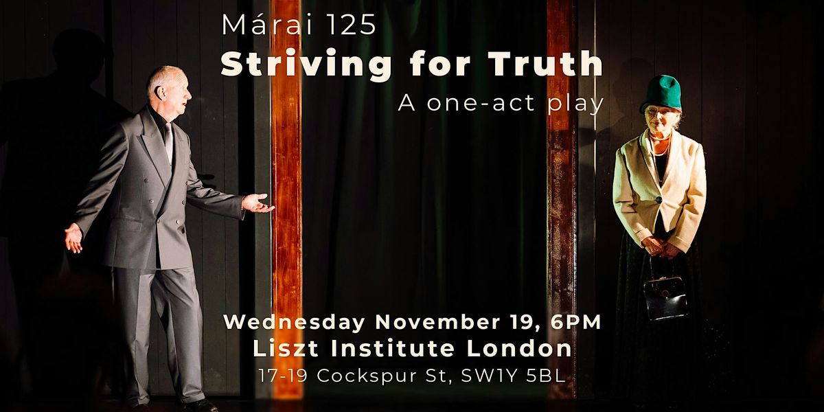 M\u00e1rai 125: Striving for Truth