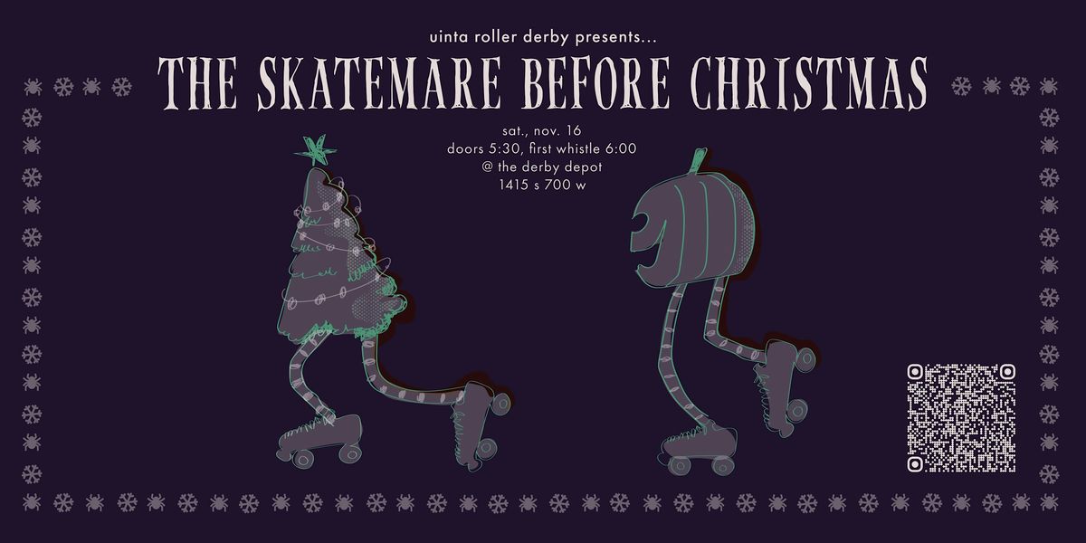 Uinta Roller Derby's Skatemare Before Christmas