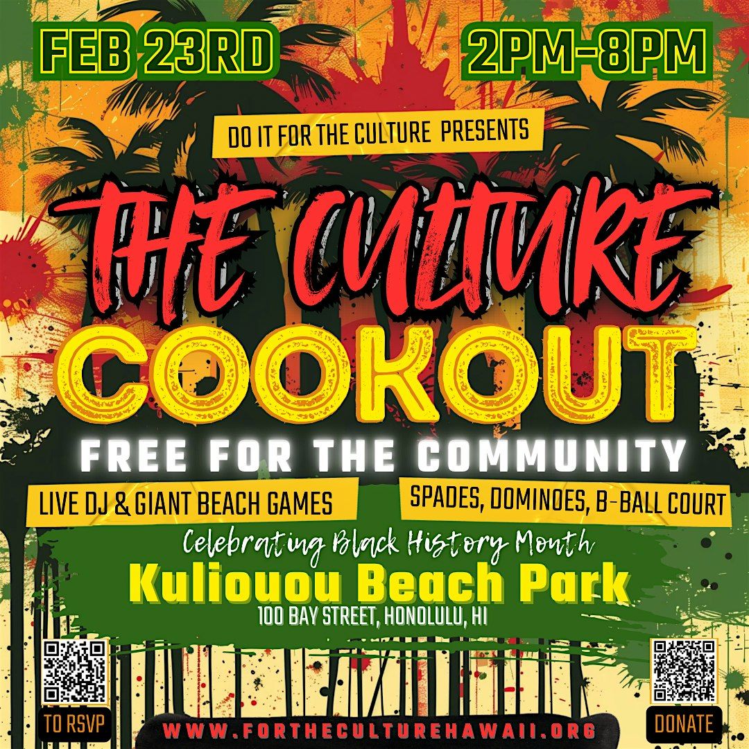 THE CULTURE COOKOUT