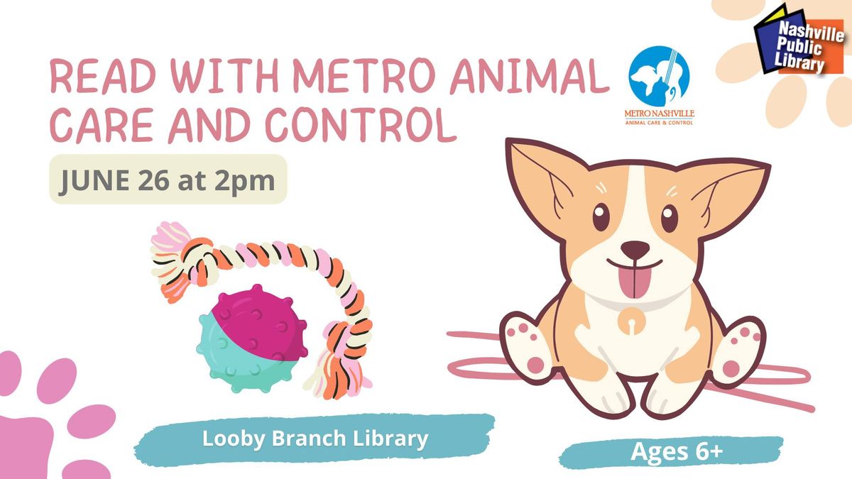 Read with Metro Animal Care and Control