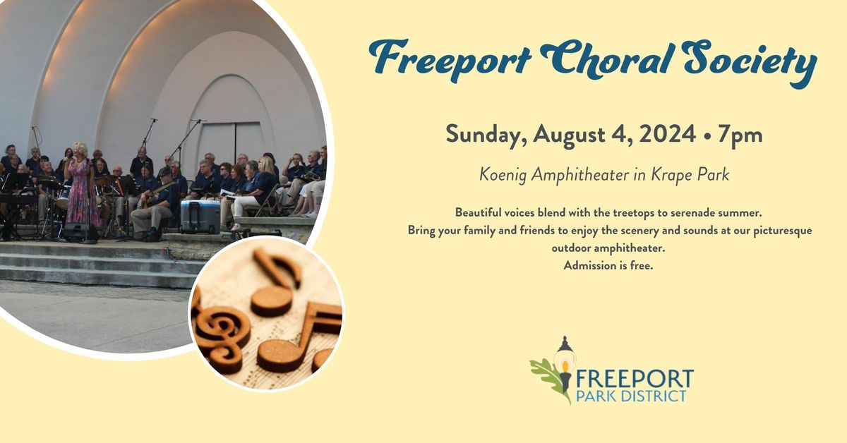 Freeport Choral Society at Krape Park