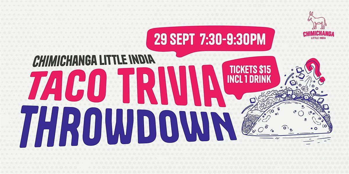 Taco Trivia Throwdown September