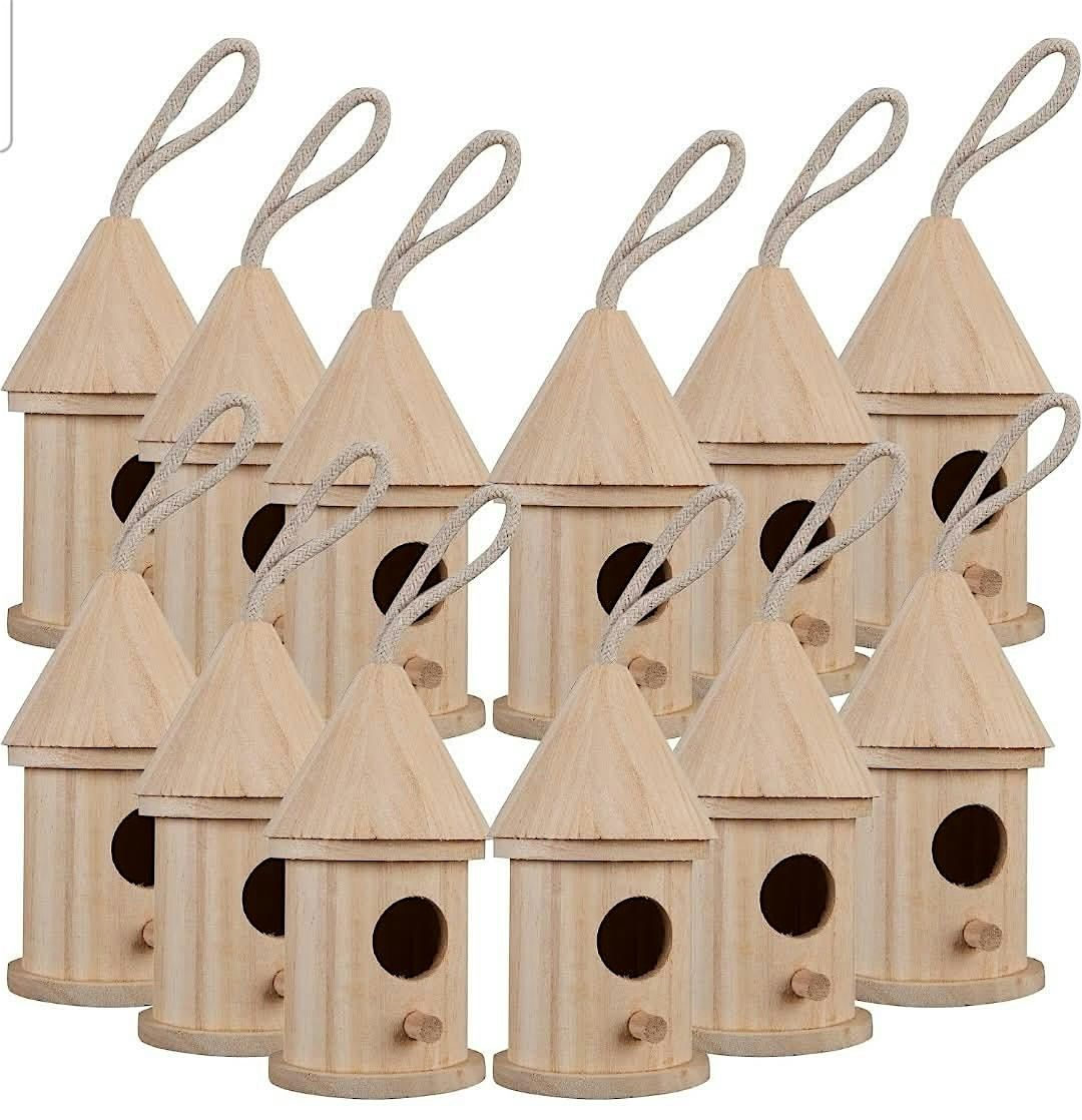 Paint and Decorate a Bird House