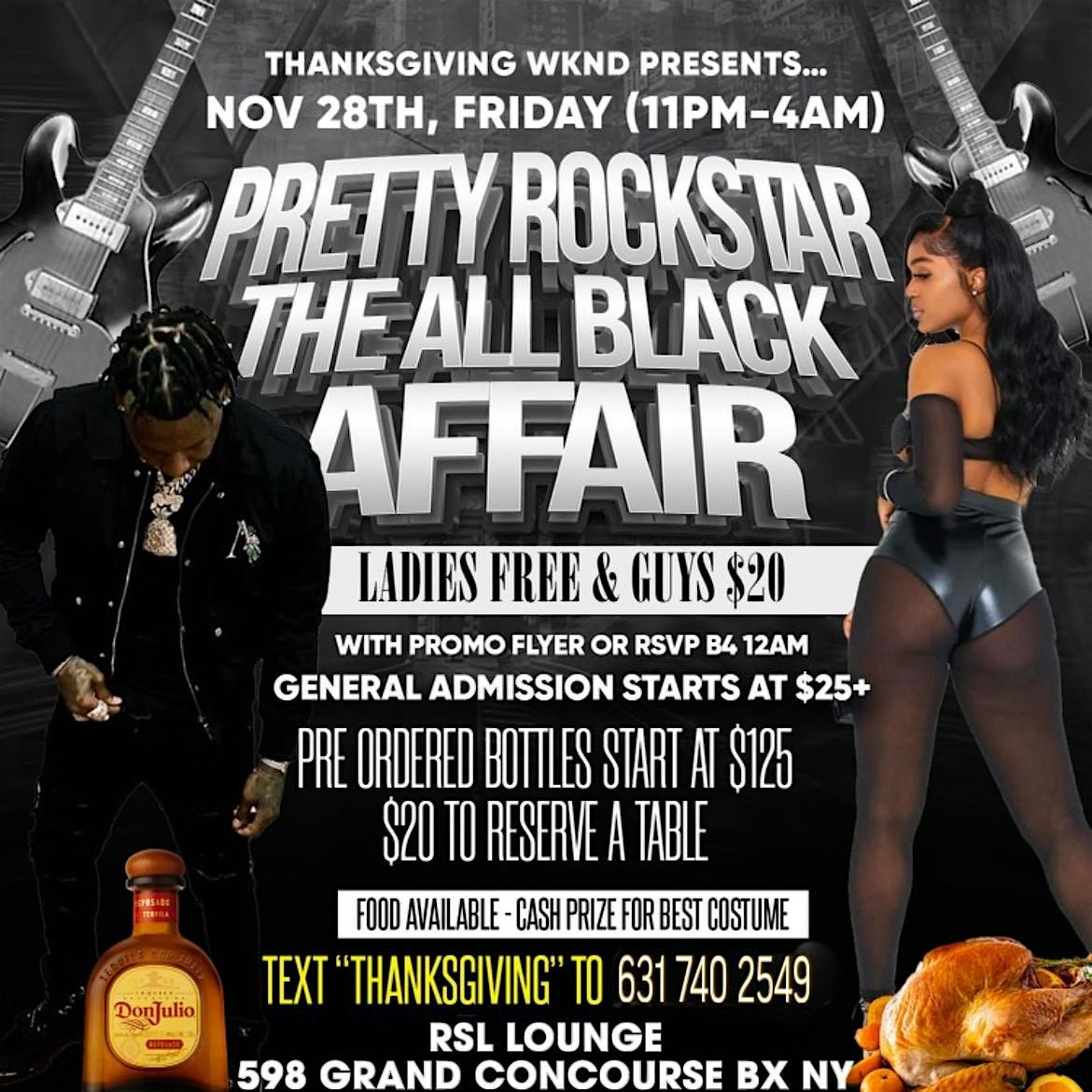 BLACK FRIDAY @ RSL LOUNGE IN THE BX