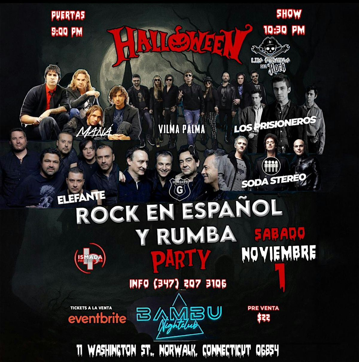 Halloween de Rock en espa\u00f1ol y rumba
