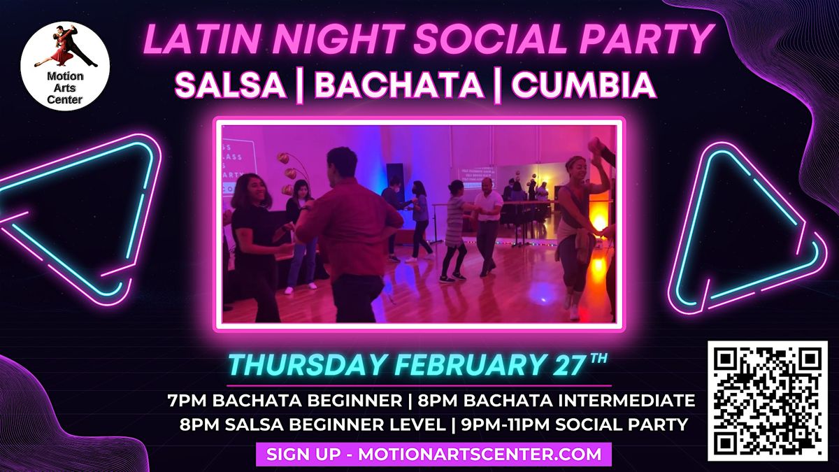 Latin Night Social Dance Party!