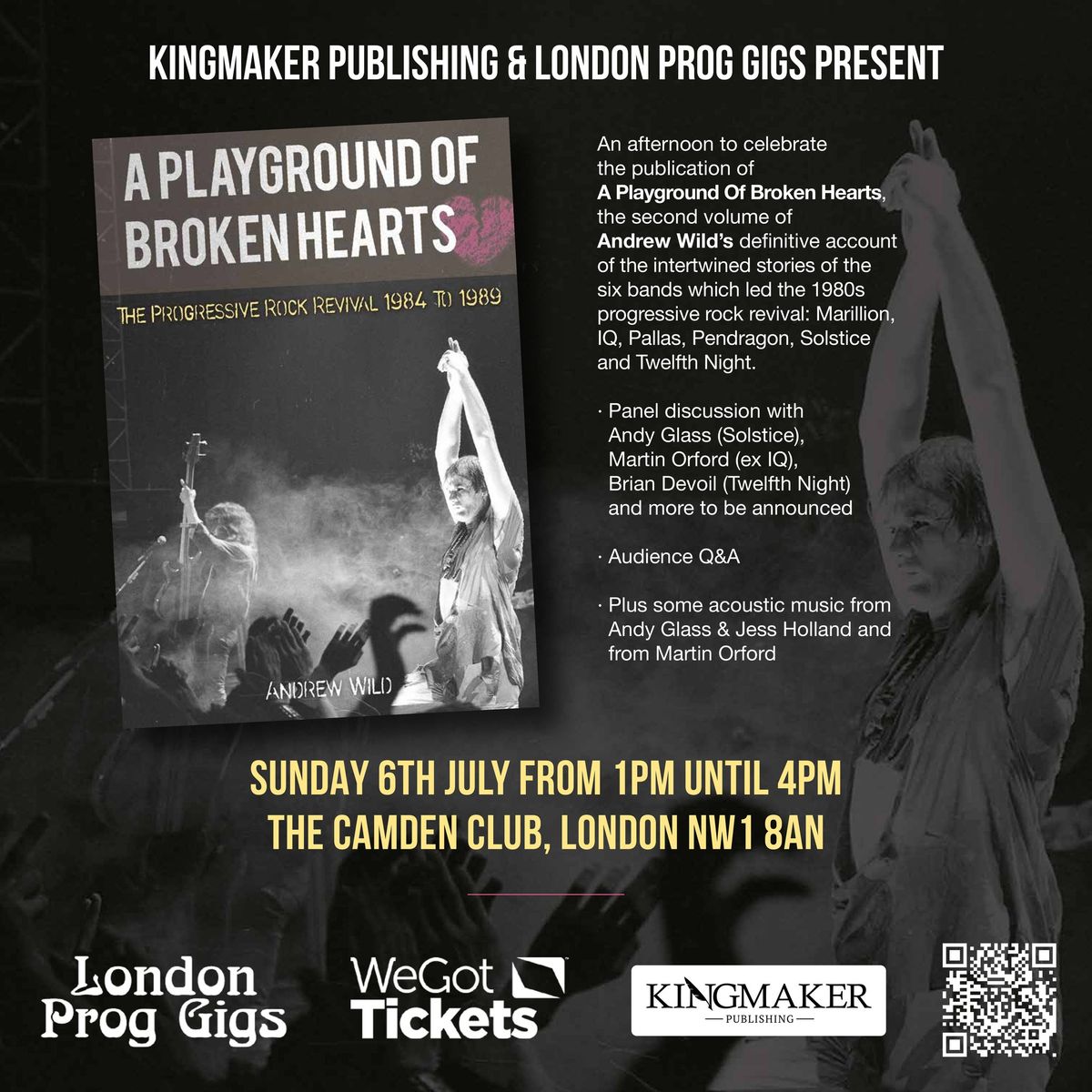 A PLAYGROUND OF BROKEN HEARTS BOOK LAUNCH EVENT