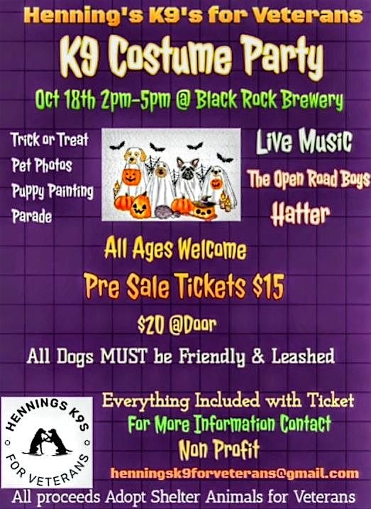 Henning's K9 Costume Party