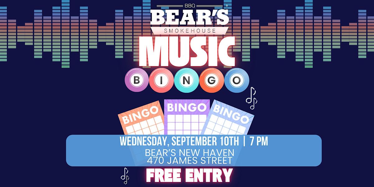 Music Bingo at Bear's Smokehouse - New Haven