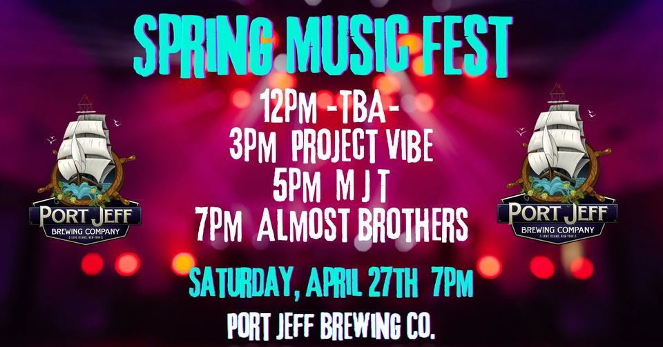 Day 2! Port Jeff Brewing Company's Annual FREE Spring Music Fest!
