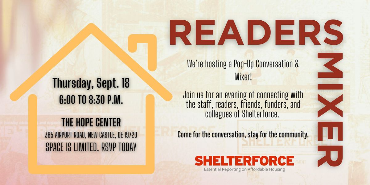 Shelterforce Readers Mixer: Pop-Up Conversation & Community Connection