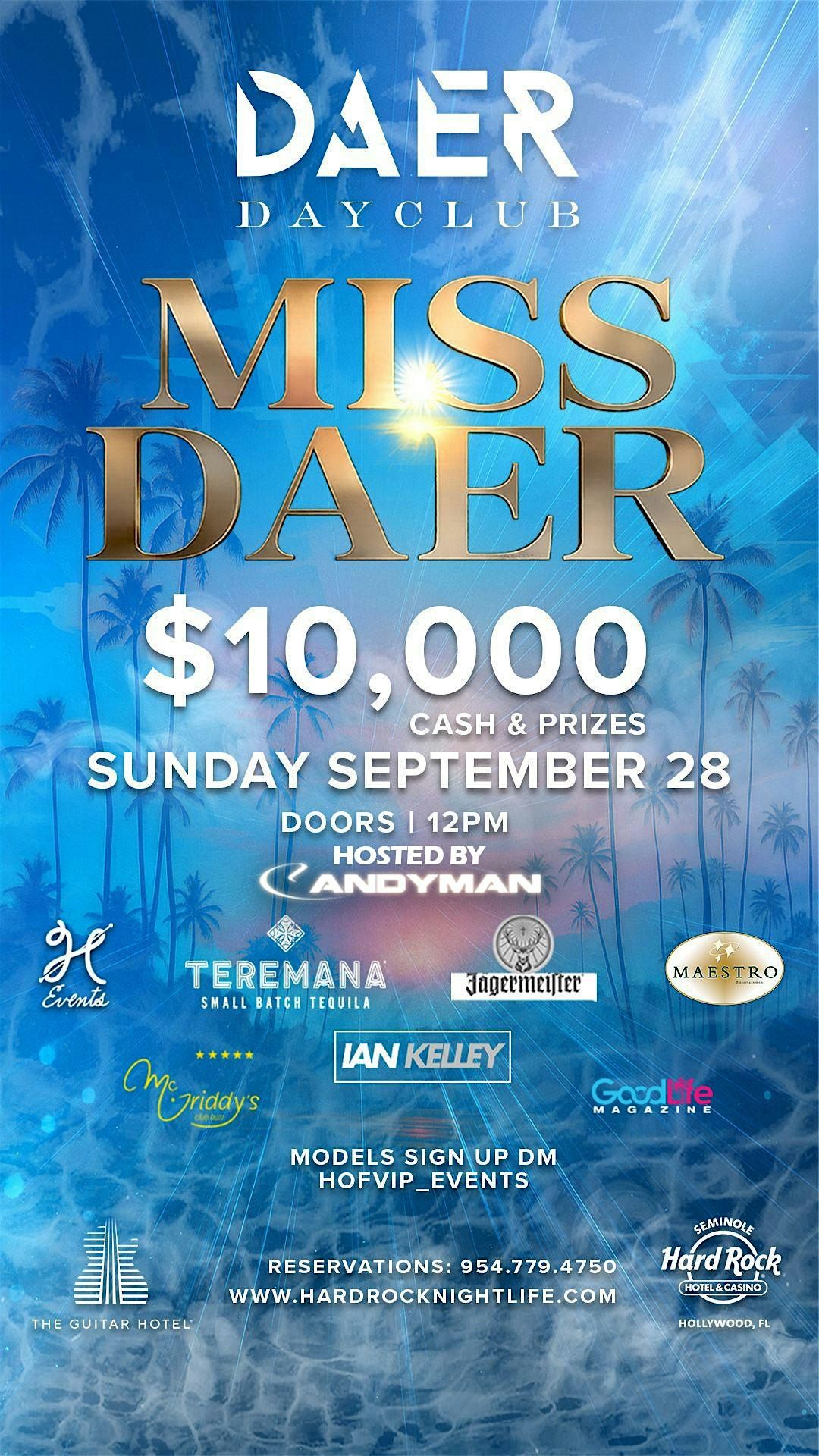 Miss DAER Pool Party | DAER Dayclub - Round 3- $10,000