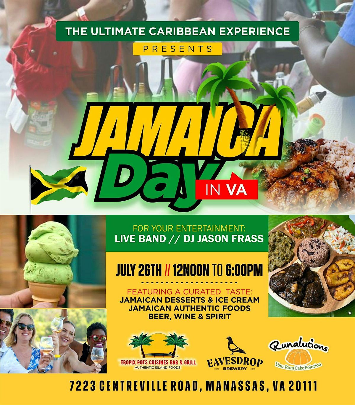 The Ultimate Caribbean Experience "Jamaica Day in VA"