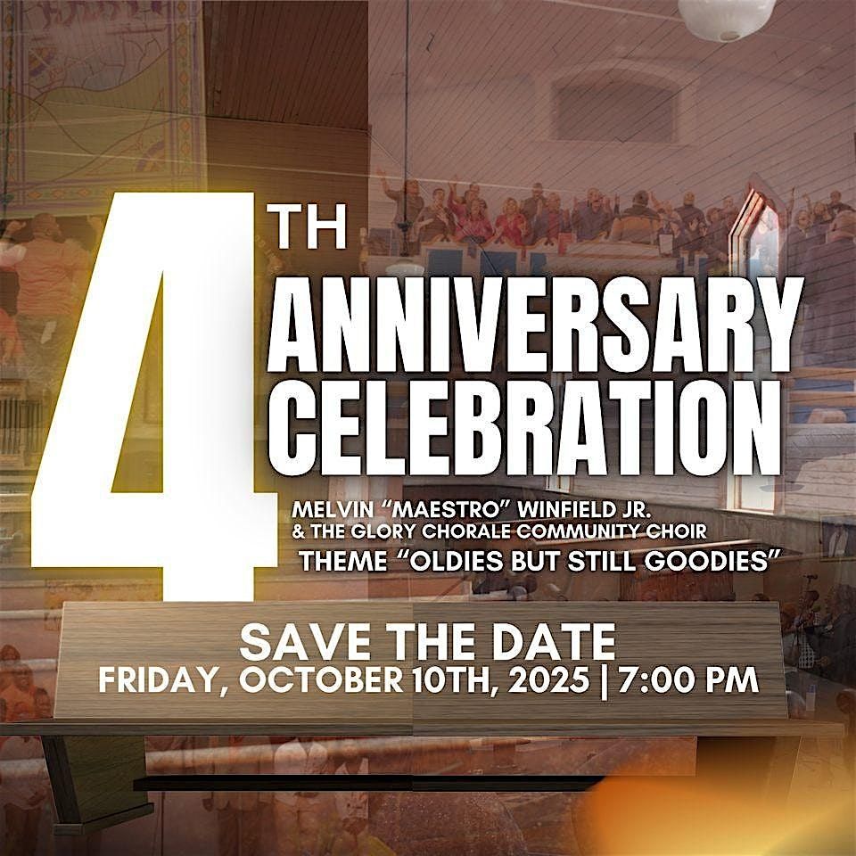 4th Anniversary Concert - Melvin Winfield & Glory Chorale Community Choir