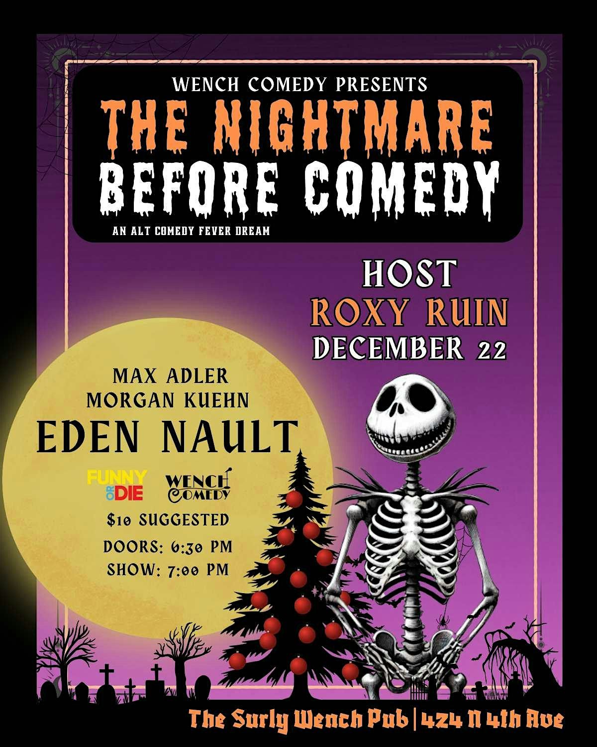 The Nightmare Before Comedy