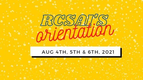 RCSAI's Orientation - 3rd-5th w\/o Siblings