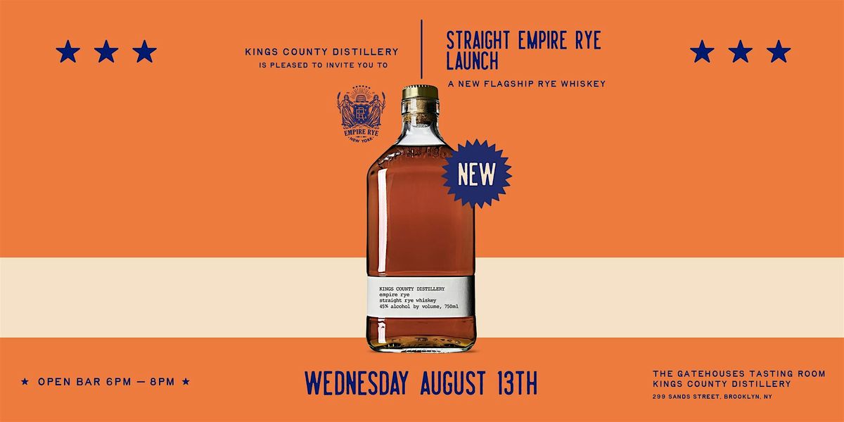 Straight Empire Rye Release Party