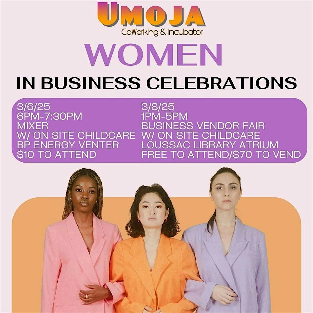 Women in Business Mixer and Vendor\/ Resources Fair