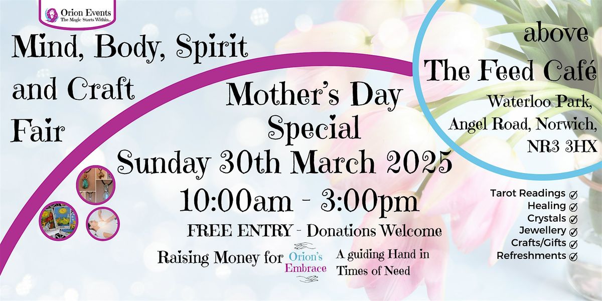 Mother's Day Special - Spiritual Wellness and Craft Fair