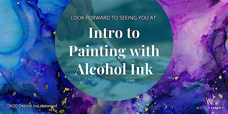 Painting with Alcohol Ink