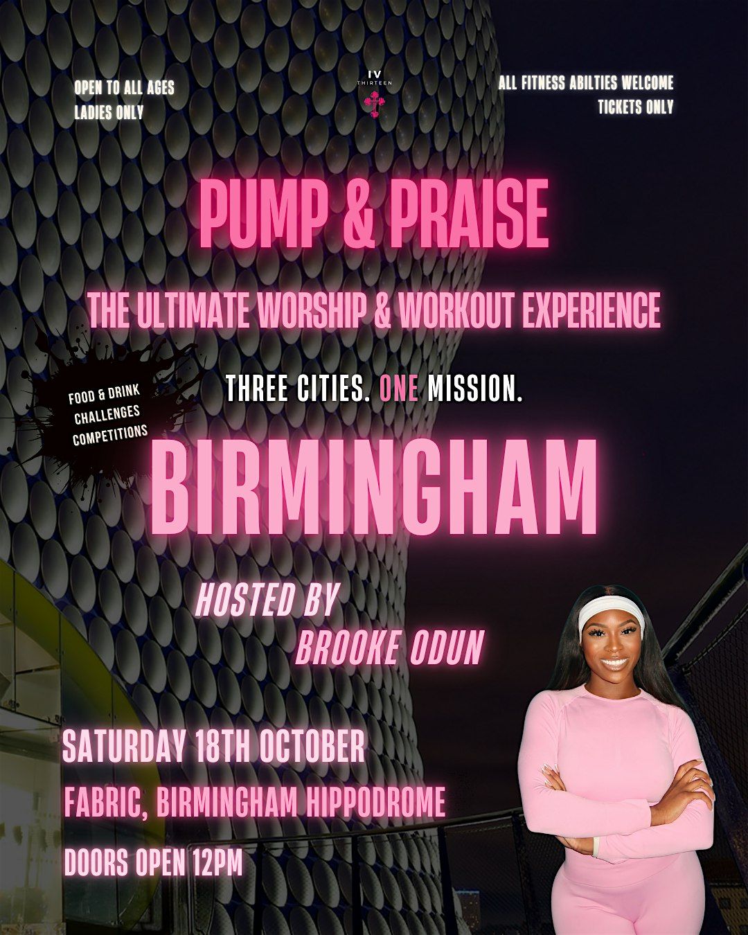 PUMP AND PRAISE - BIRMINGHAM