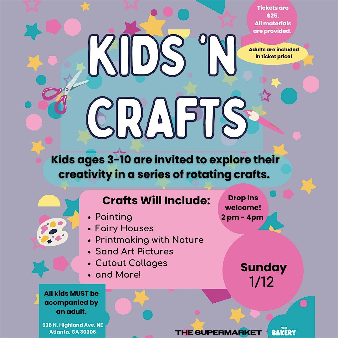 Kids 'N Crafts ~ January