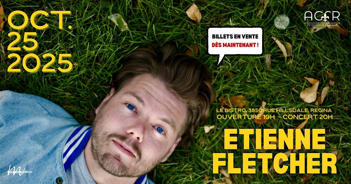 Etienne Fletcher au Bistro