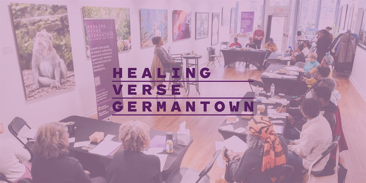 Healing Verse Germantown Poetry Workshop