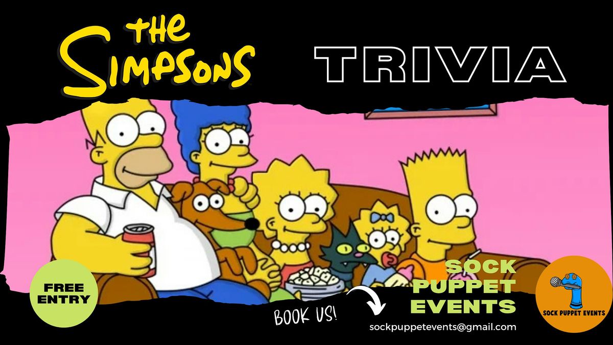 SIMPSONS trivia - Harveys Sports Bar