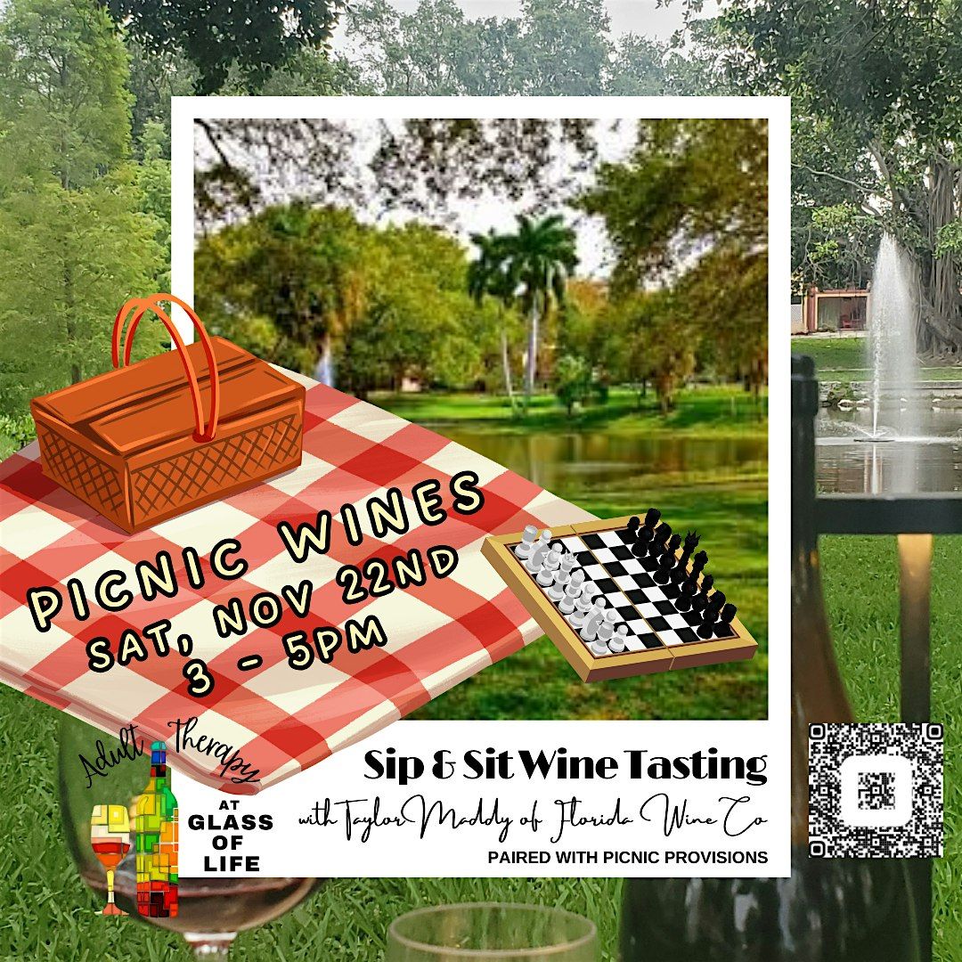 Sip & Sit Wine Tasting: Picnic Wines