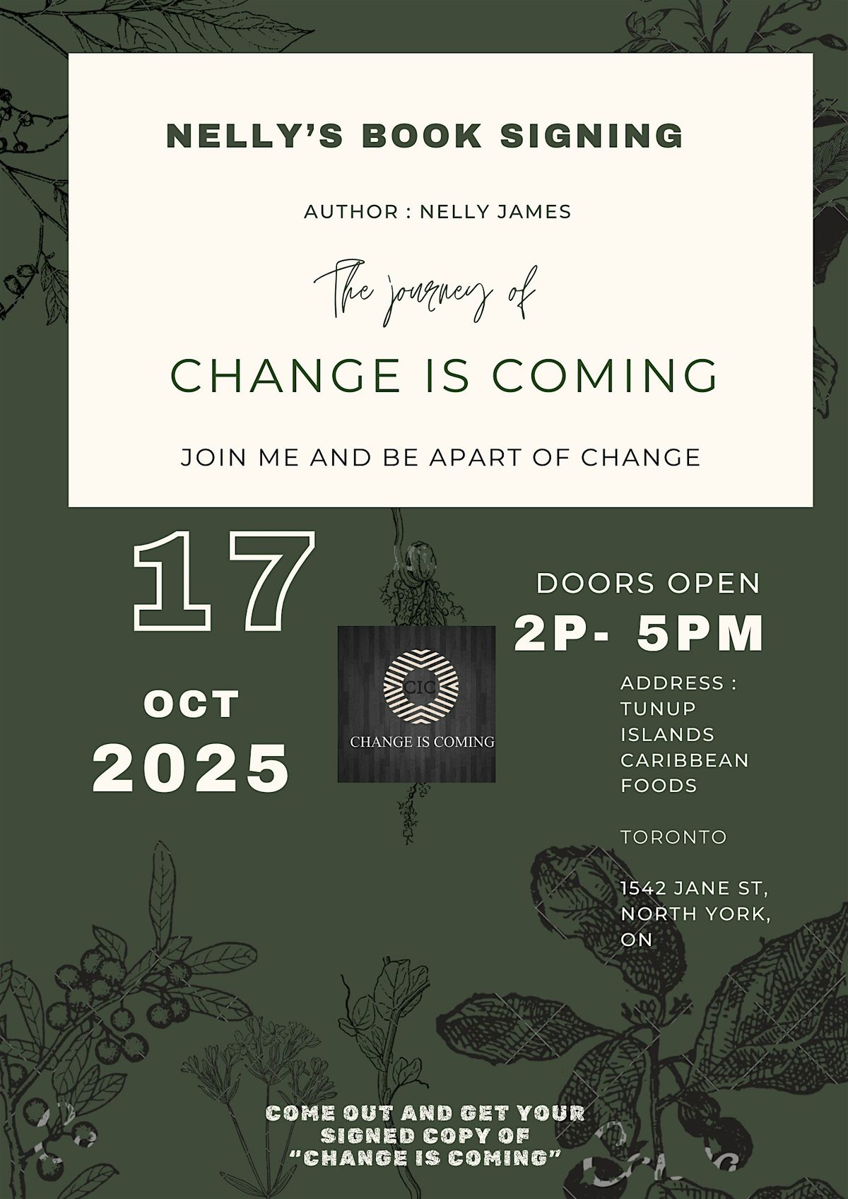 Nelly\u2019s book signing \/ meet & greet
