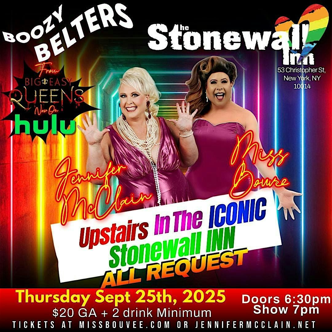 Boozy Belters at Stonewall Inn