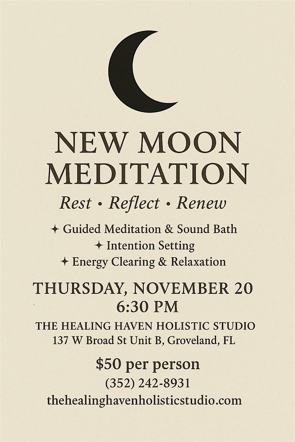 New Moon, New Intentions