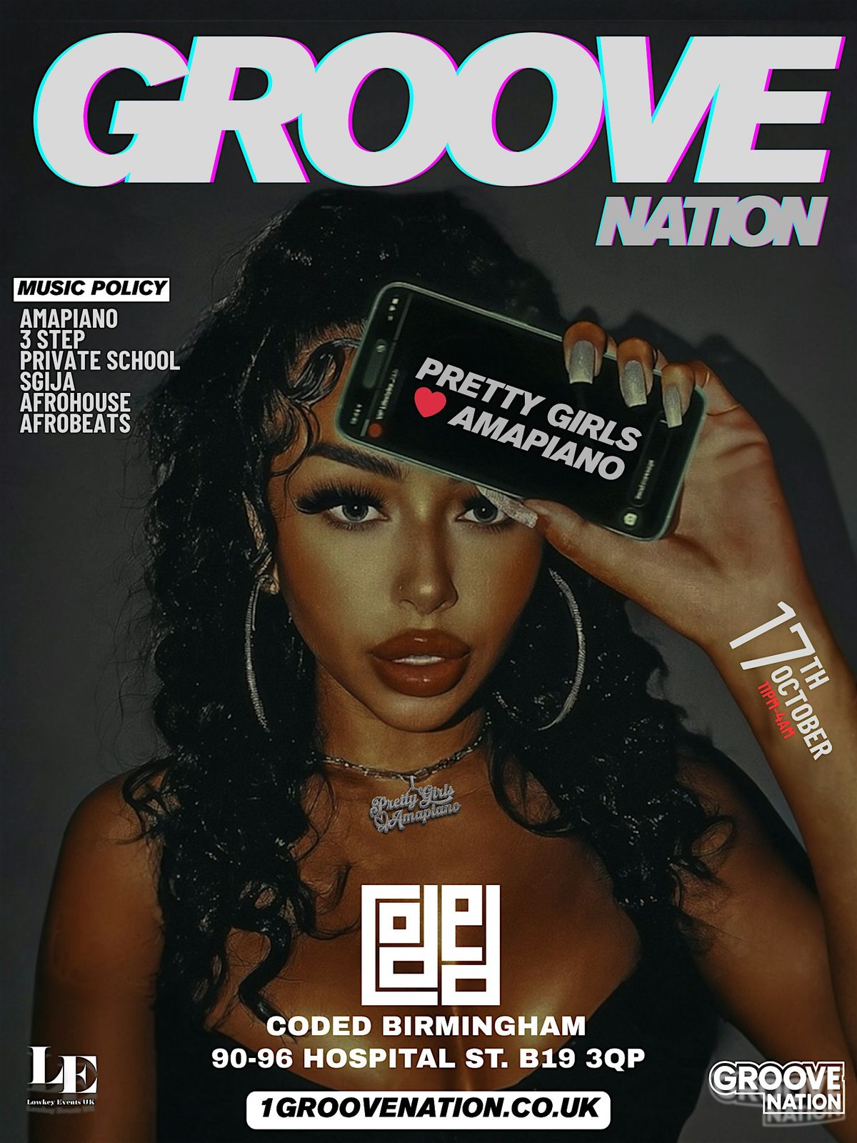 GROOVE NATION - PRETTY GIRLS LOVE AMAPIANO