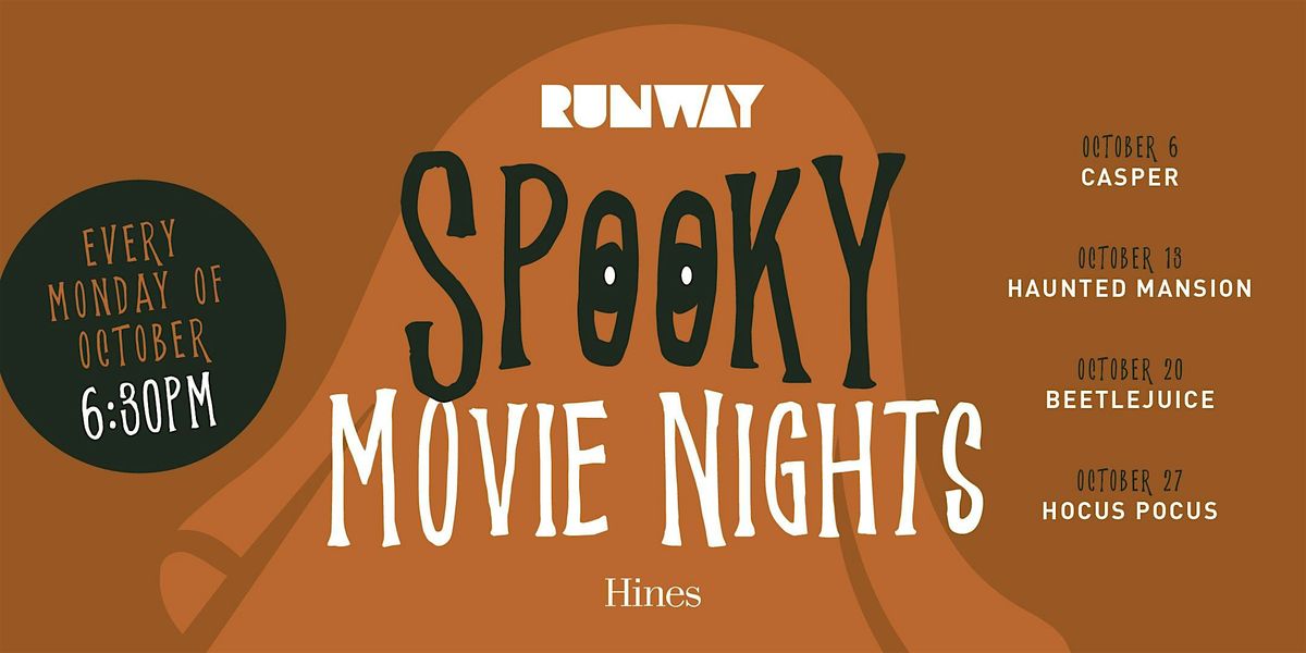 Spooky Movie Nights at RUNWAY