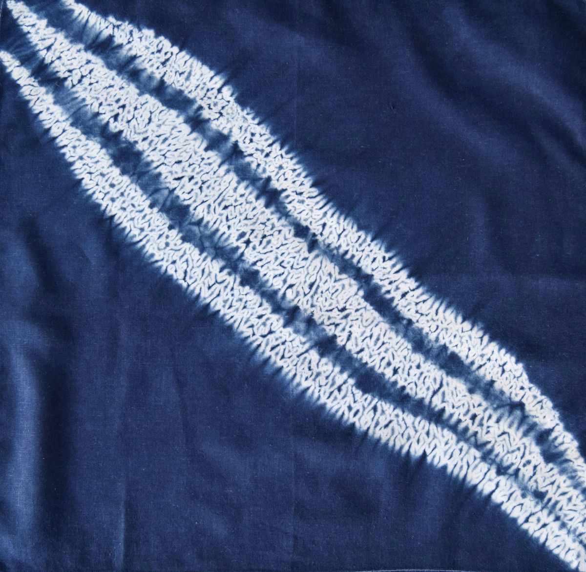 Beginners Shibori (stitching based designs)