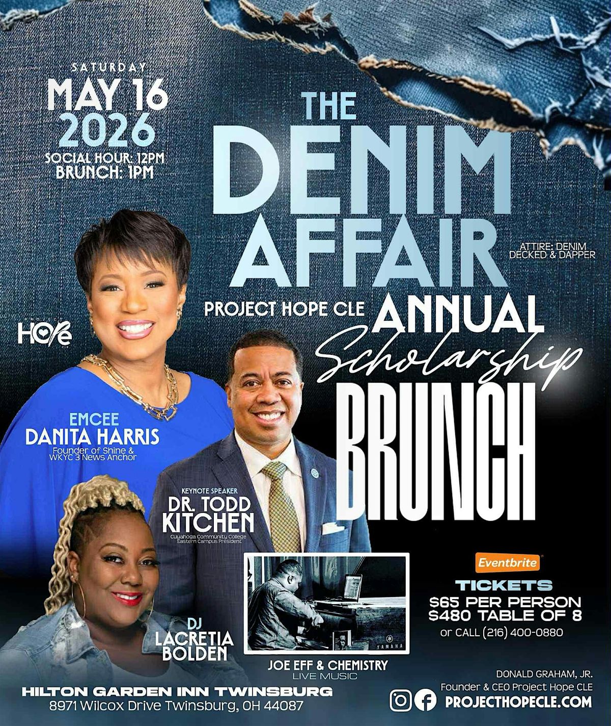 The Denim Affair: Project Hope CLE Annual Scholarship Brunch